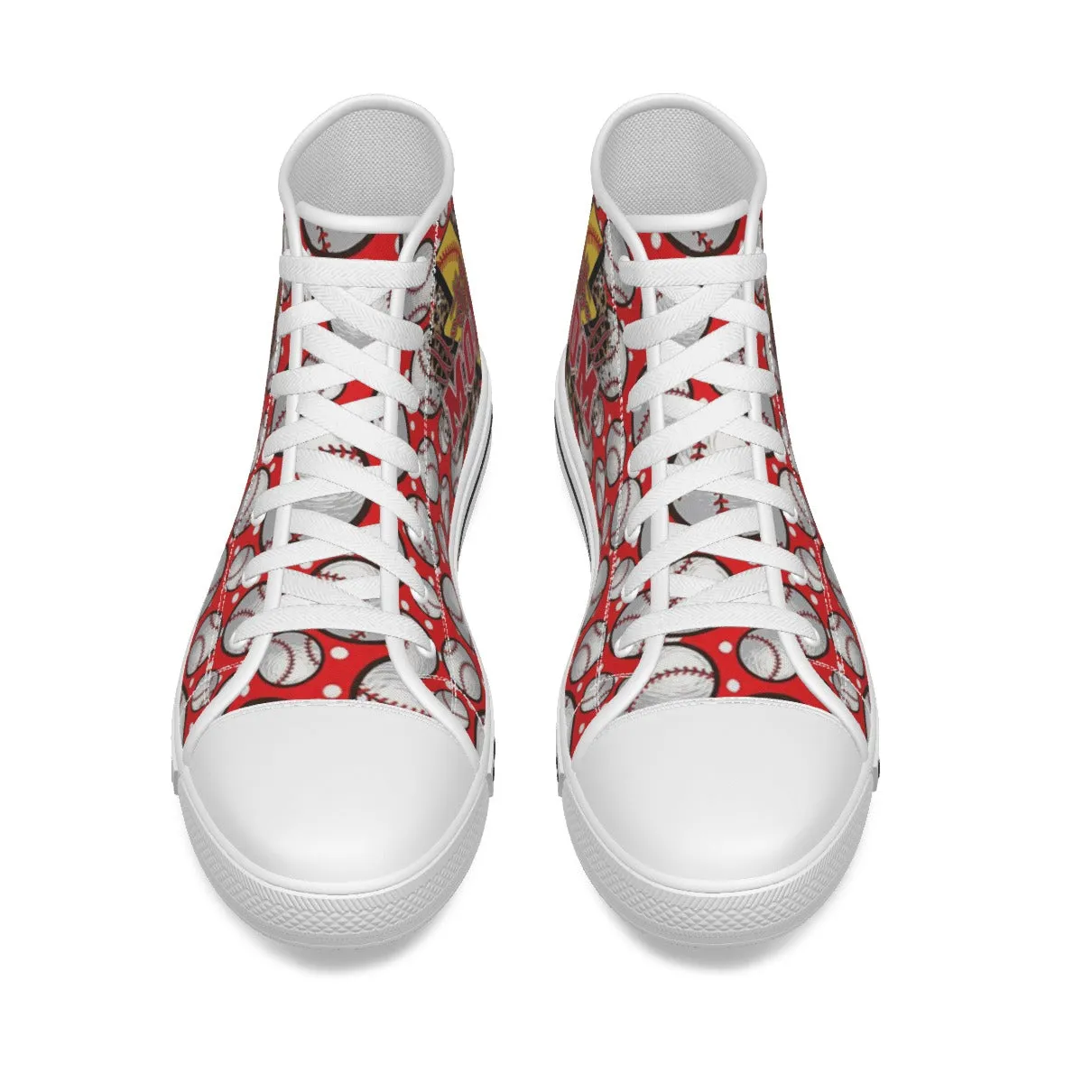 EShoes Personalized Women's Canvas Shoes, Soft Ball Mom, Shoes Baseball, Custom Name Shoes.