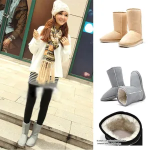 Fashion Women Winter Snow Boots Warm Mid-calf Boots Winter Soft Shoes Flat Shoes platform boots female sapato feminino RD871406