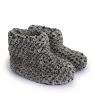 Faux Fur Boots   Cheetah