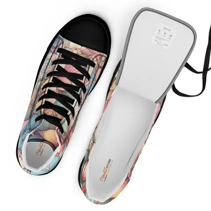 Floral Graphic High Tops for Effortless Style
