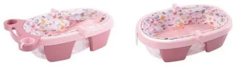 Fold away Baby Bathtub (Pink)