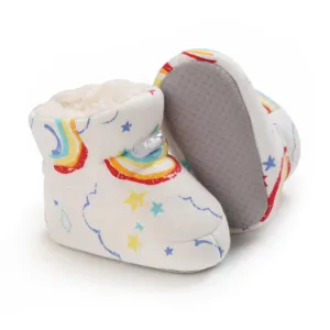 Fuzzy Cartoon Baby Boots