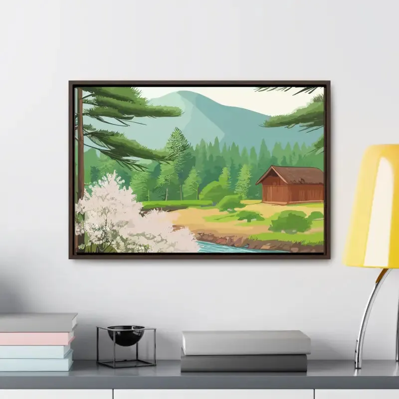 Gallery Canvas Wraps with Stream Flowing Bliss