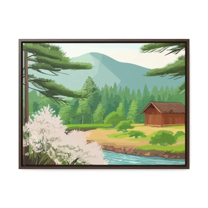 Gallery Canvas Wraps with Stream Flowing Bliss