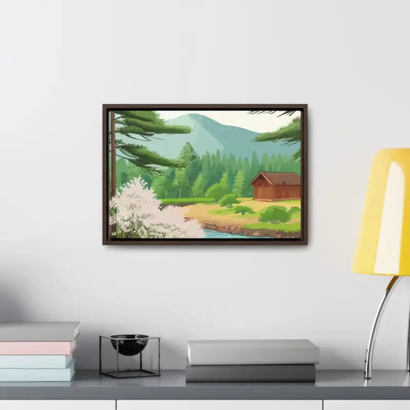 Gallery Canvas Wraps with Stream Flowing Bliss