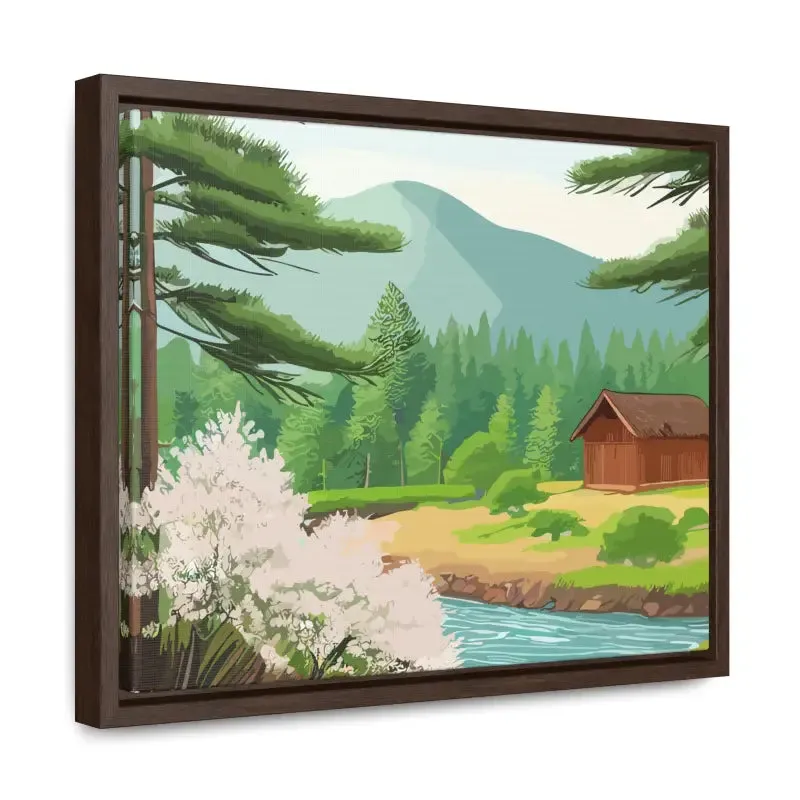 Gallery Canvas Wraps with Stream Flowing Bliss