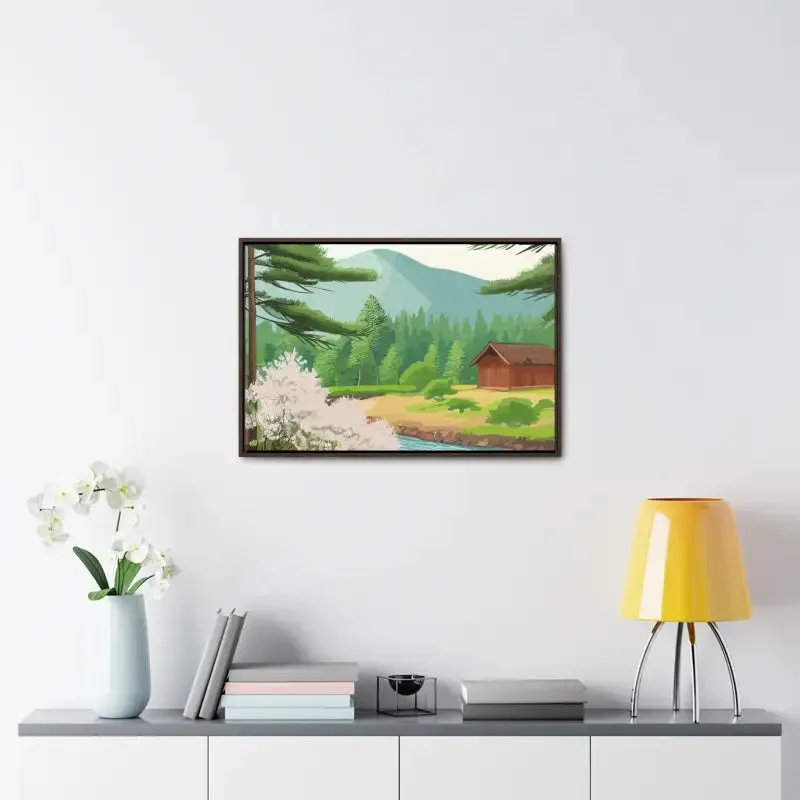 Gallery Canvas Wraps with Stream Flowing Bliss