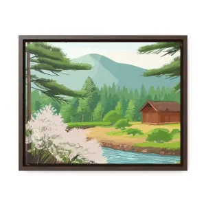 Gallery Canvas Wraps with Stream Flowing Bliss