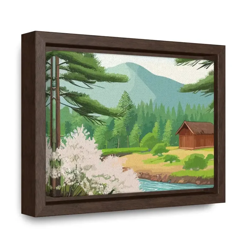 Gallery Canvas Wraps with Stream Flowing Bliss