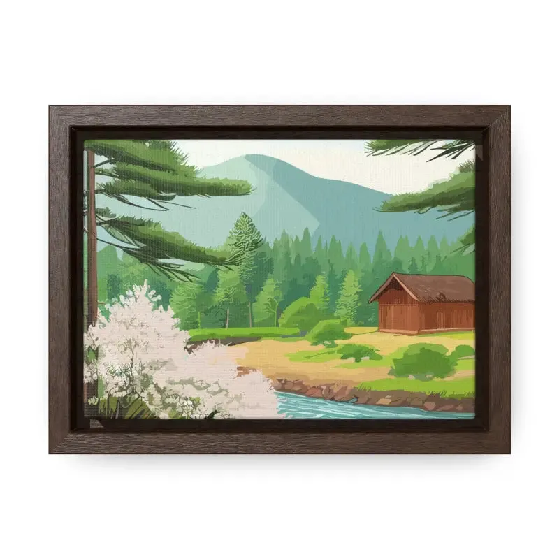 Gallery Canvas Wraps with Stream Flowing Bliss