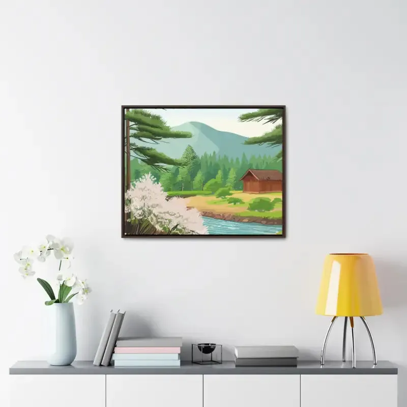 Gallery Canvas Wraps with Stream Flowing Bliss