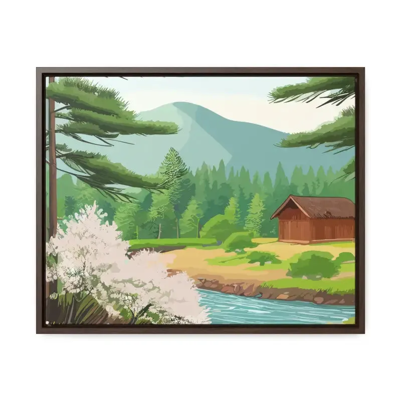 Gallery Canvas Wraps with Stream Flowing Bliss