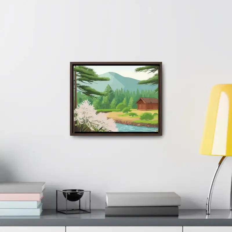 Gallery Canvas Wraps with Stream Flowing Bliss