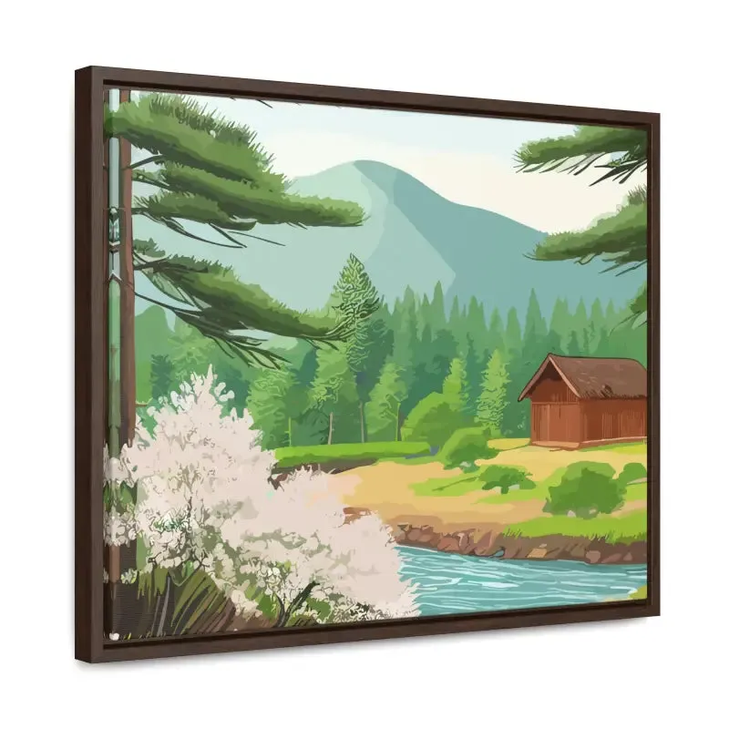 Gallery Canvas Wraps with Stream Flowing Bliss