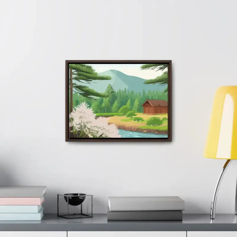 Gallery Canvas Wraps with Stream Flowing Bliss