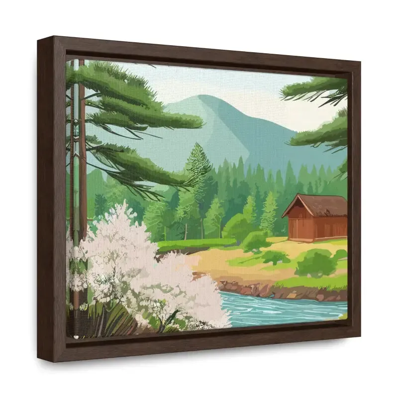 Gallery Canvas Wraps with Stream Flowing Bliss