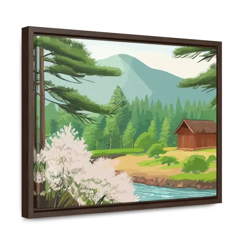 Gallery Canvas Wraps with Stream Flowing Bliss