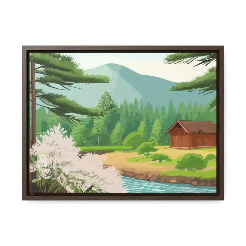 Gallery Canvas Wraps with Stream Flowing Bliss