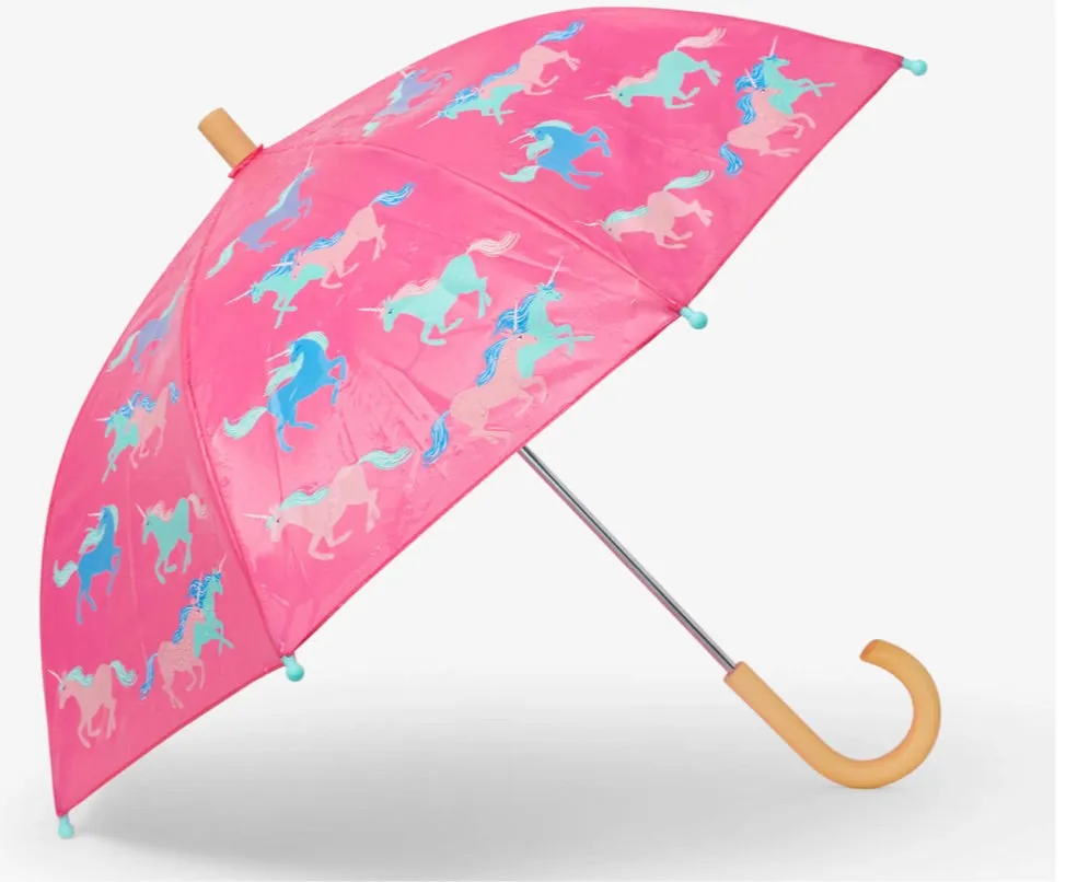 Hatley Frolicking Unicorns Umbrella (Color Change!)