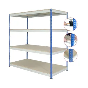 Heavy Duty Rivet Shelving MFC Extra Height Shelf