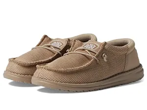 Hey Dude Boy's Wally Funk Mono Slip-On Casual Shoes (Little Kid/Big Kid) Caramel 4 Big Kid M