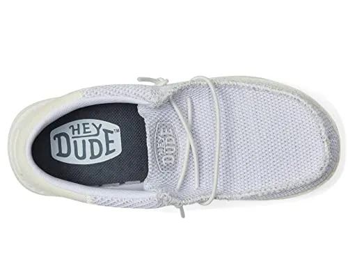 Hey Dude Boy's Wally Funk Mono Slip-On Casual Shoes (Little Kid/Big Kid) Ghosted 5 Big Kid M