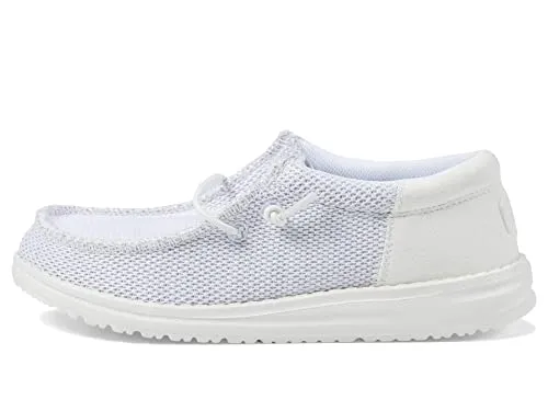 Hey Dude Boy's Wally Funk Mono Slip-On Casual Shoes (Little Kid/Big Kid) Ghosted 5 Big Kid M
