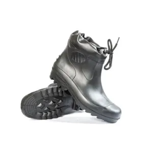 Indcare Collar Boot - Durable Half-Length Safety Boots with Lace-Up Closure