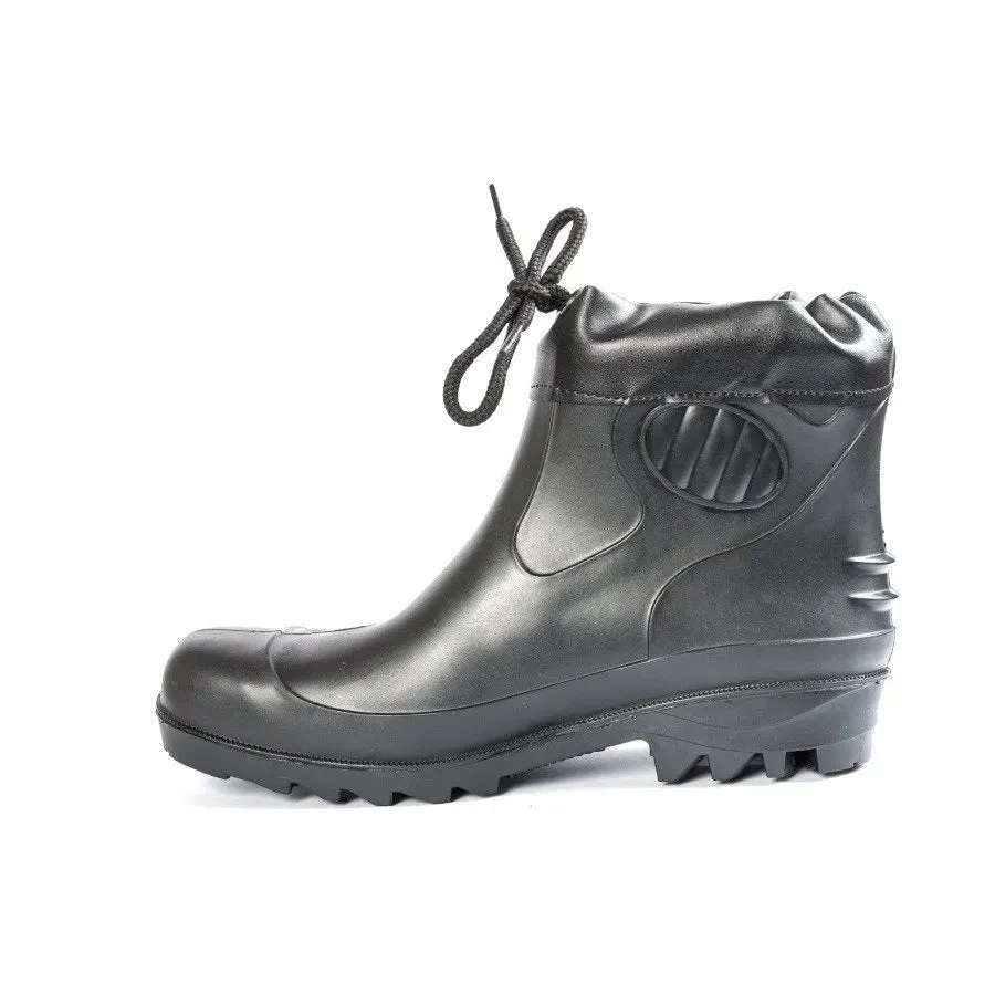 Indcare Collar Boot - Durable Half-Length Safety Boots with Lace-Up Closure