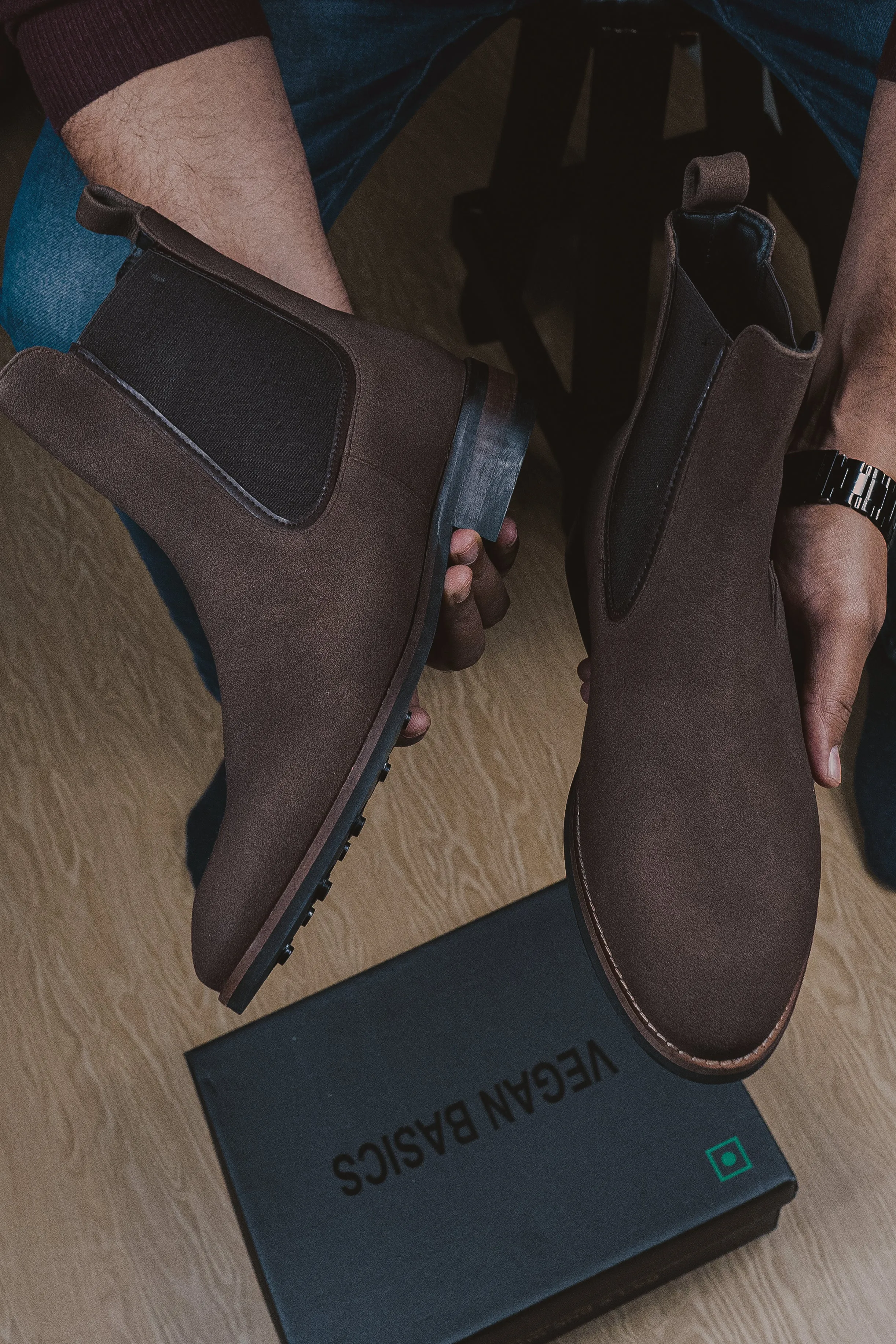 Ironclad Chocolate Suede Boots