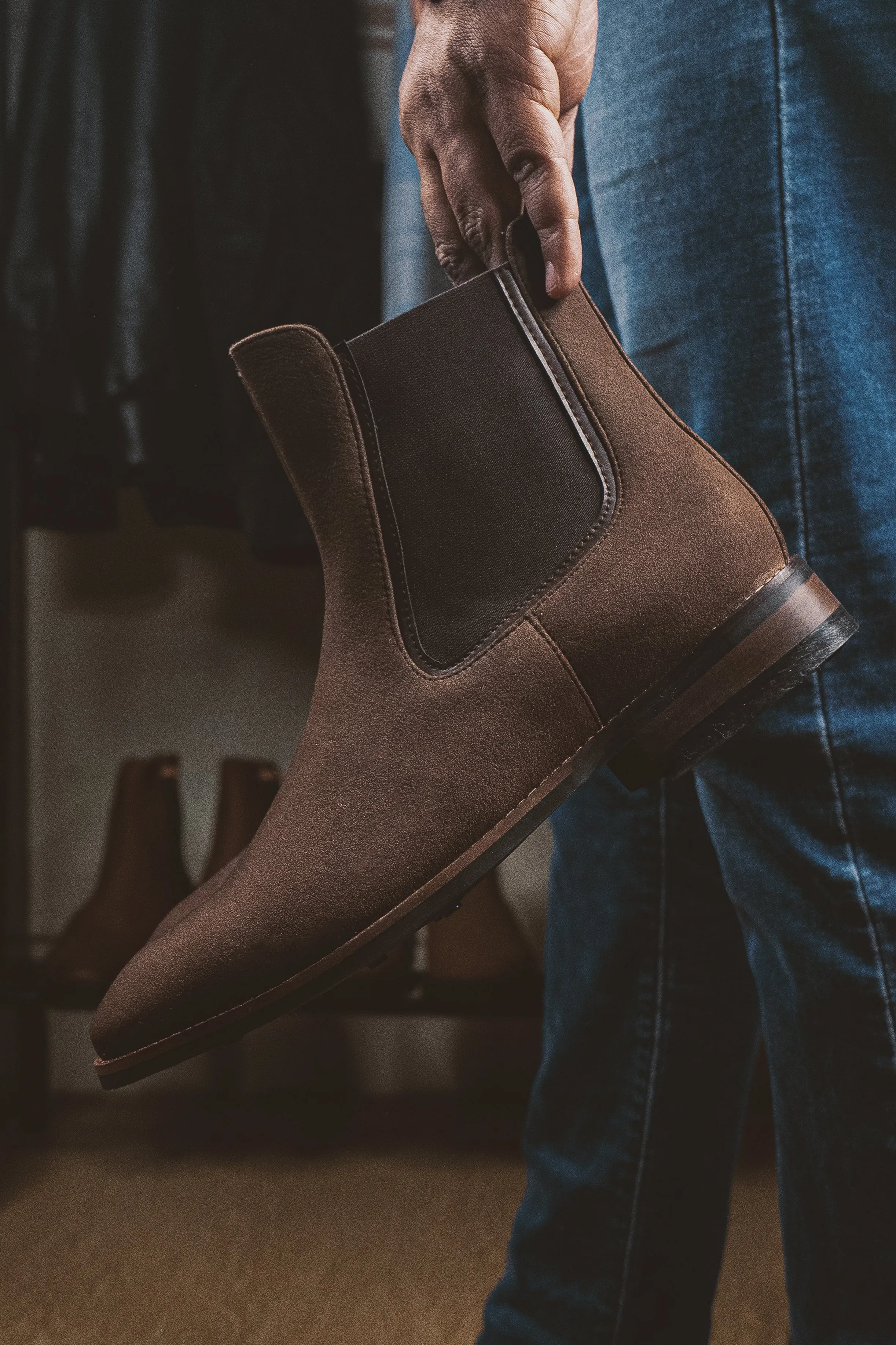 Ironclad Chocolate Suede Boots