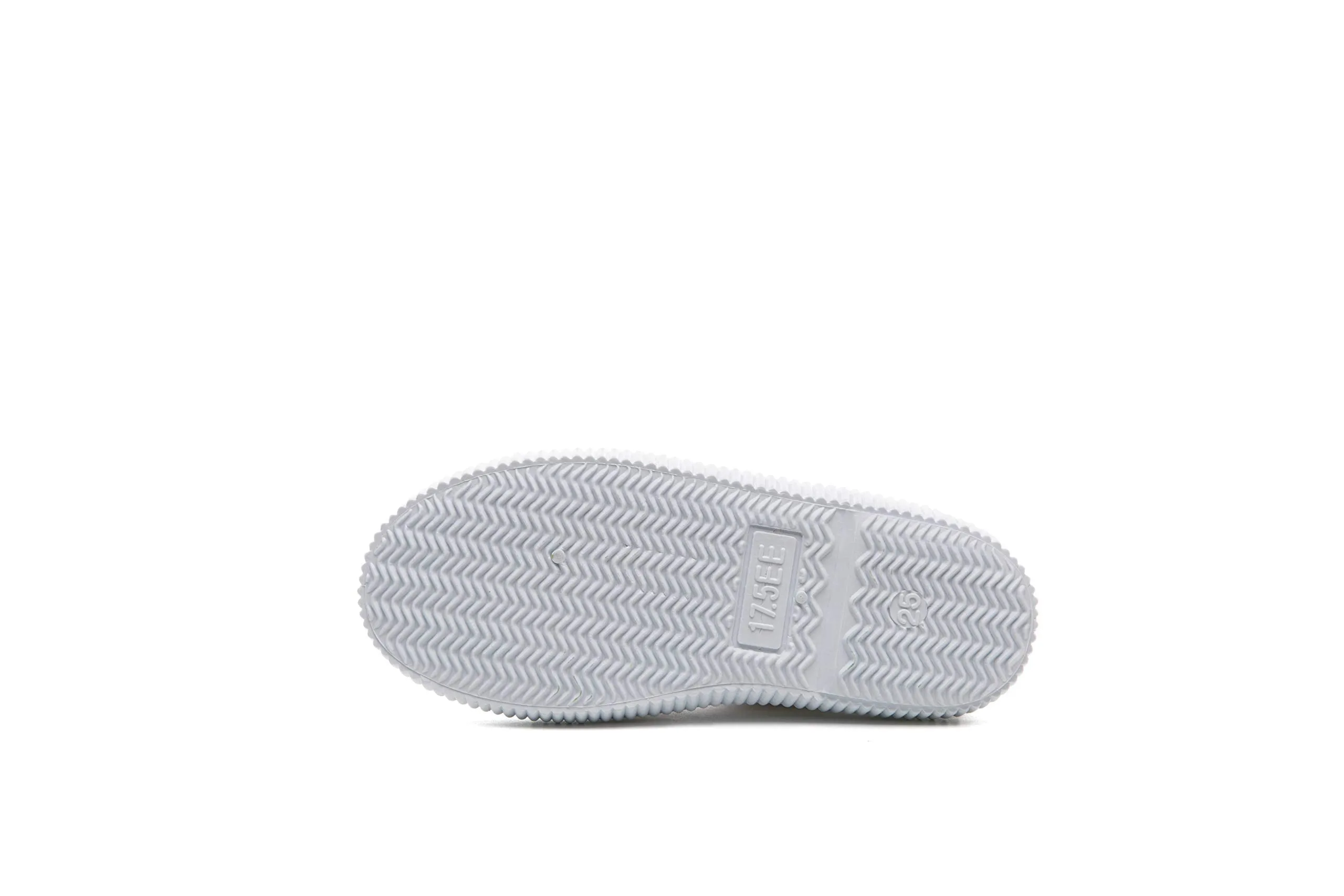 Je-Gou Boy's Girl's Classic Canvas Slip On Fashion Sneaker Skate Tennis Shoes, White, 9 Toddler