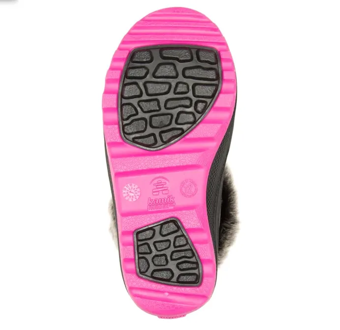 Kamik Girls Powdery, Charcoal