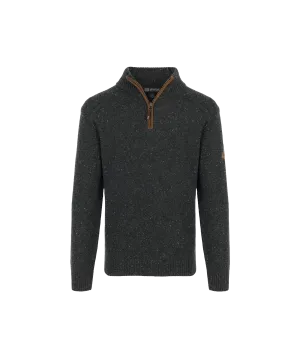 Kangtega Quarter Zip Sweater - Black
