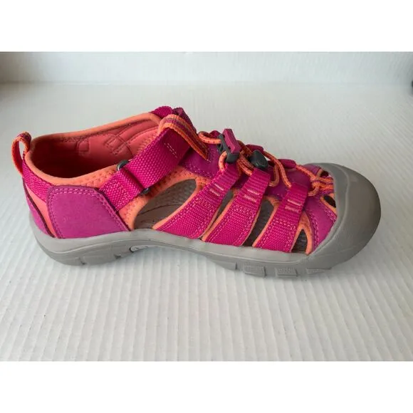 Keen Big Kid Girls Newport H2 Closed Very Berry Fusion Coral Sandal Shoes 5