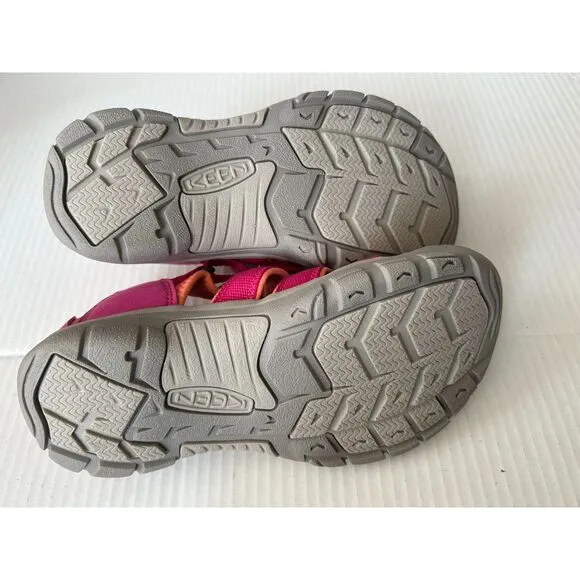 Keen Big Kid Girls Newport H2 Closed Very Berry Fusion Coral Sandal Shoes 5