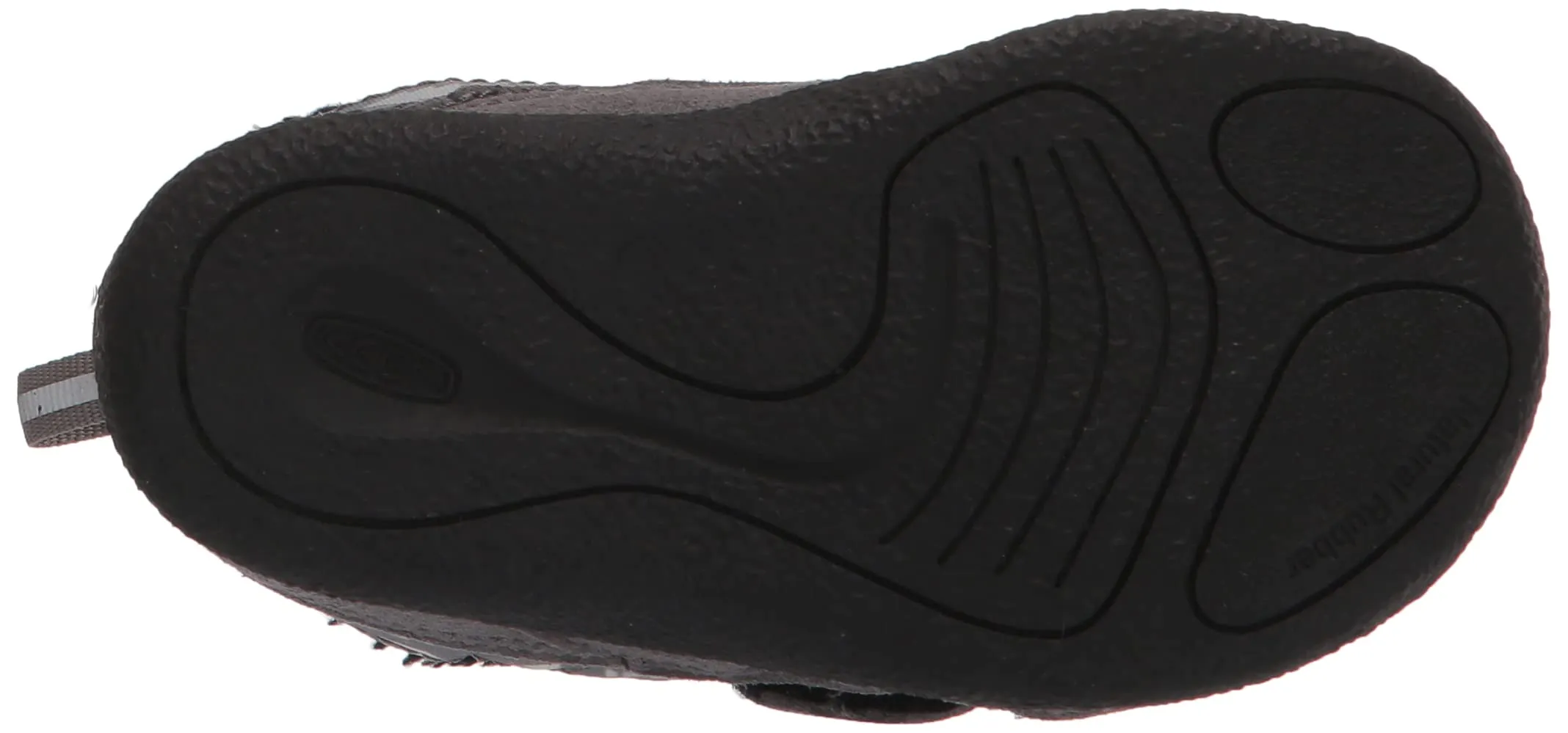 KEEN Unisex-Child Howser Low Wrap Casual Comfy Durable Slippers Big Kid (8-12 Years) 6 Big Kid Steel Grey/Star White
