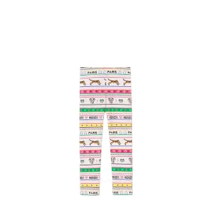 Kenzo Kids Girl's Multi-Logo Striped Leggings