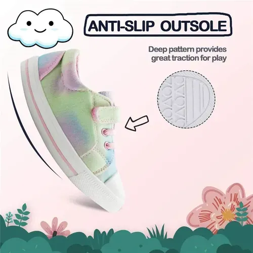 Kids Boys Girls Sneakers Colorful and white- KKOMFORME