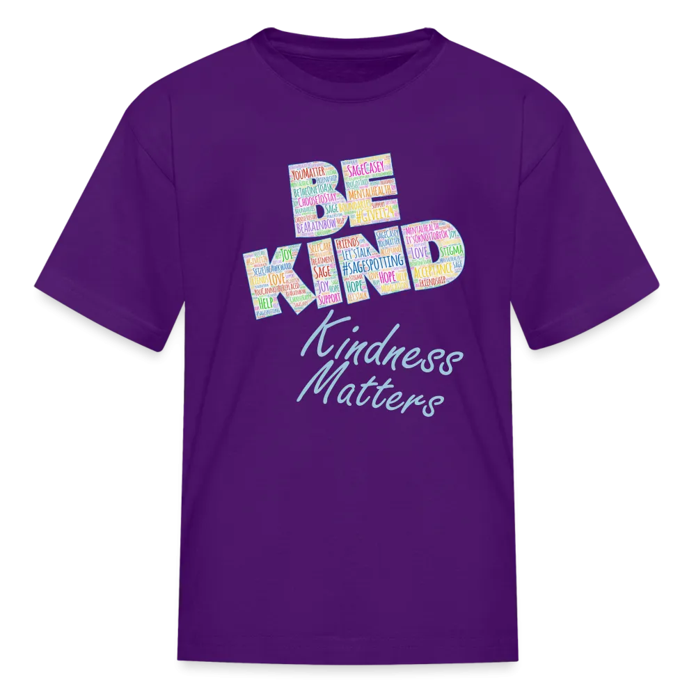 Kids' Shirt KINDNESS MATTERS / Classic Logo