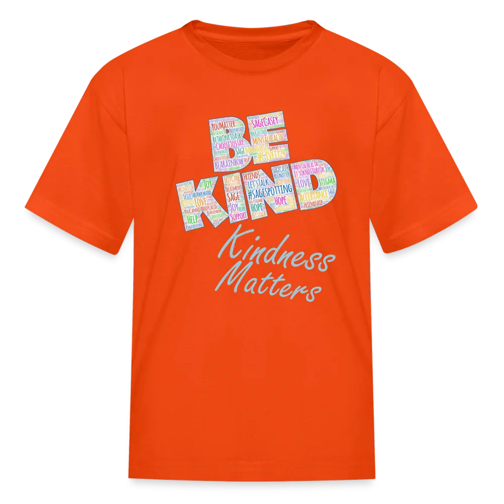 Kids' Shirt KINDNESS MATTERS / Classic Logo