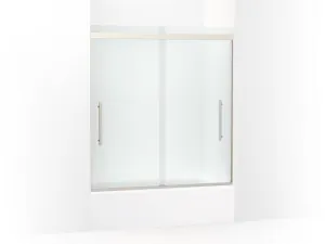 KOHLER K-706535-8D3 Prim frameless sliding bath door