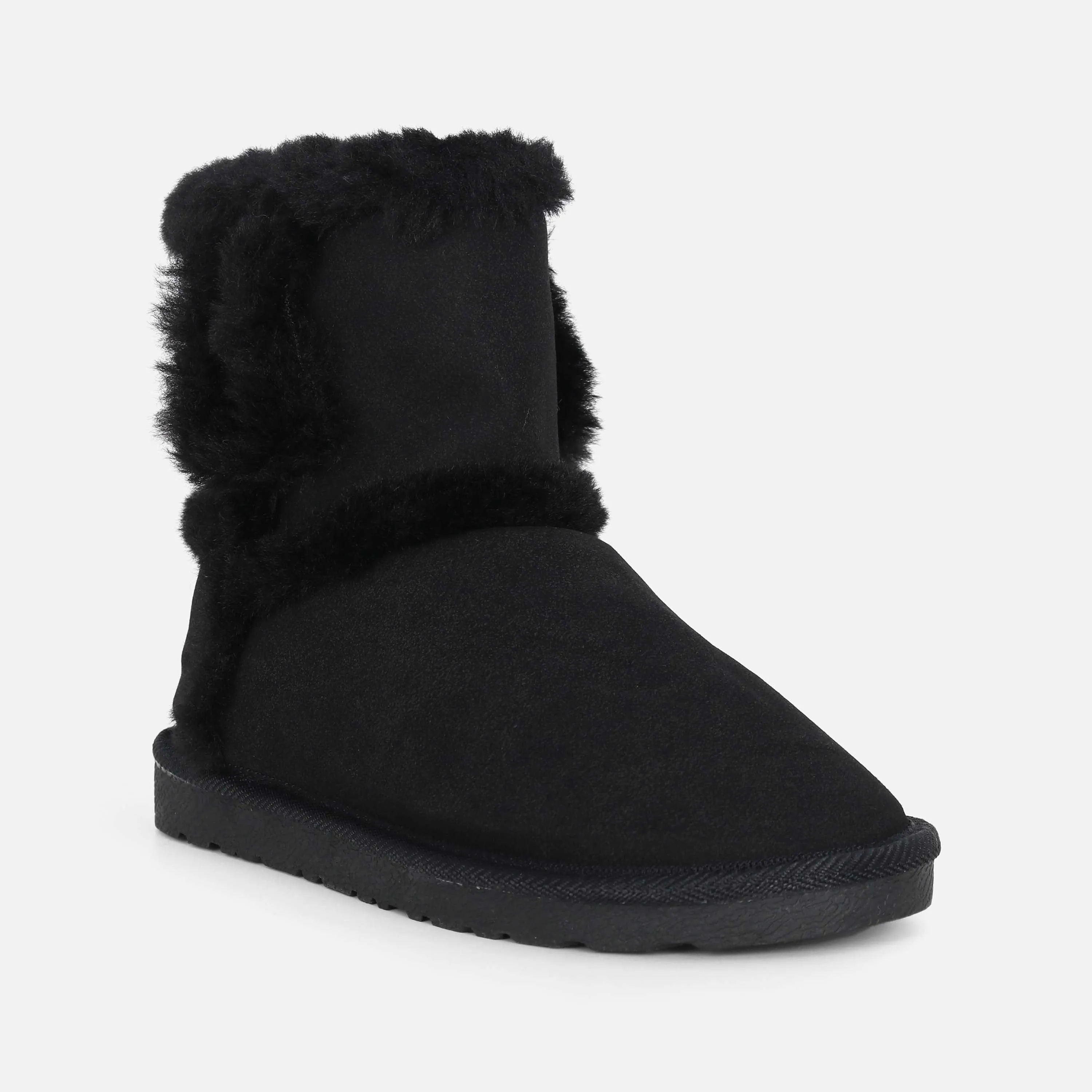 LADIES CASUAL SLIP-ON BOOTS