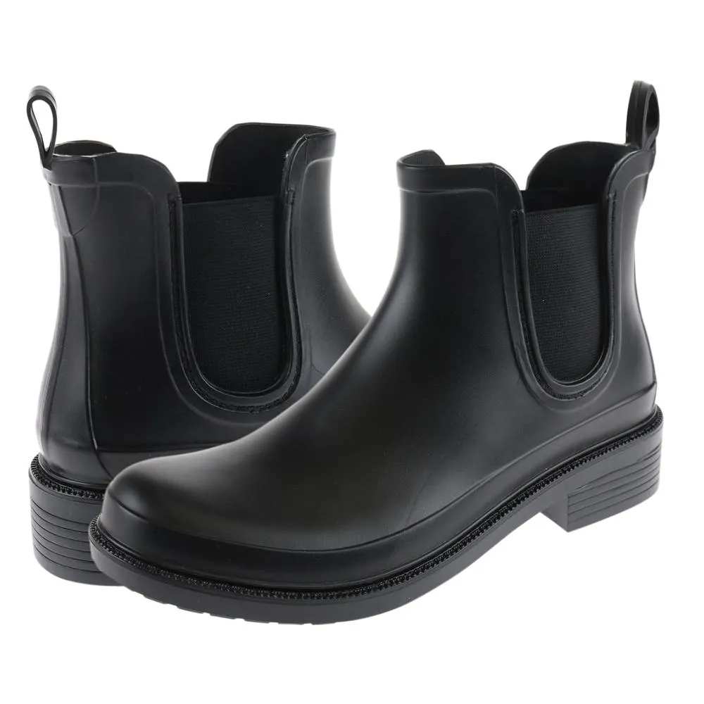Ladies Shiny Jodhpur Jelly Rain Boot
