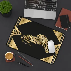 Leopard Ambition Desk Mat