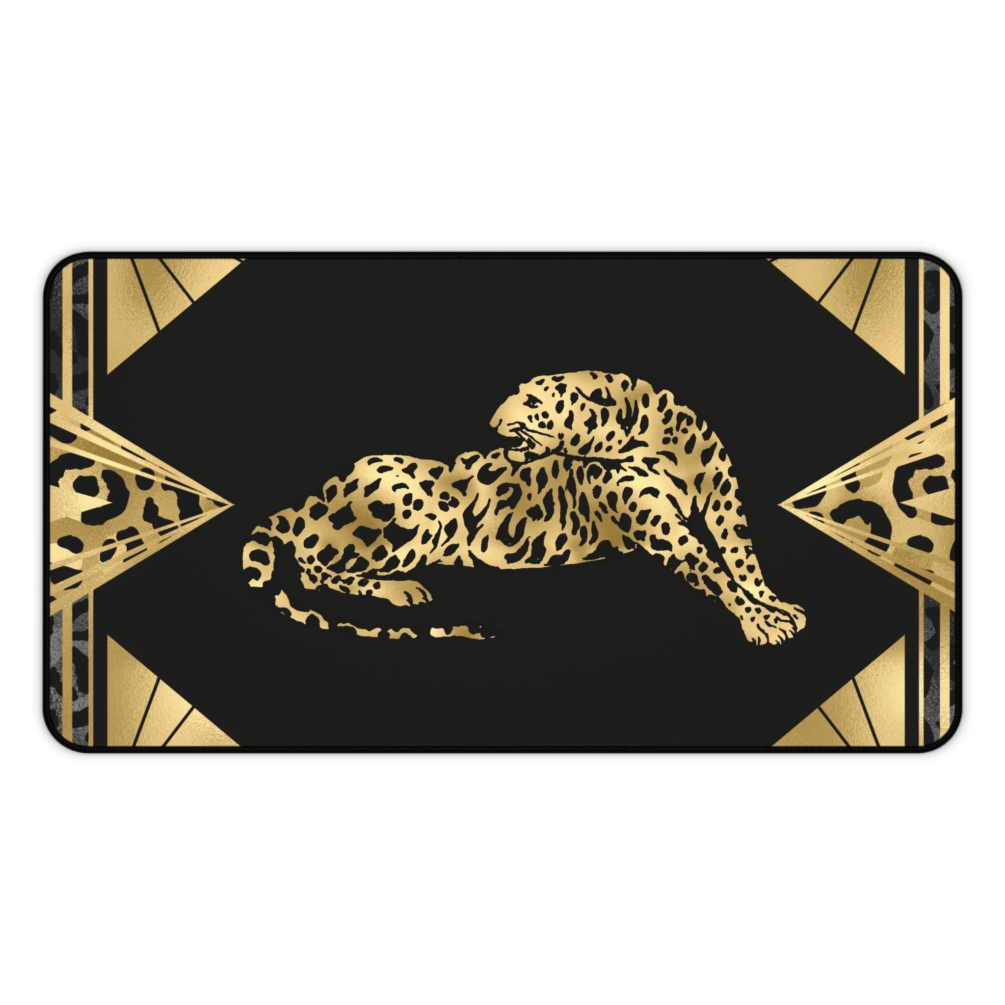 Leopard Ambition Desk Mat