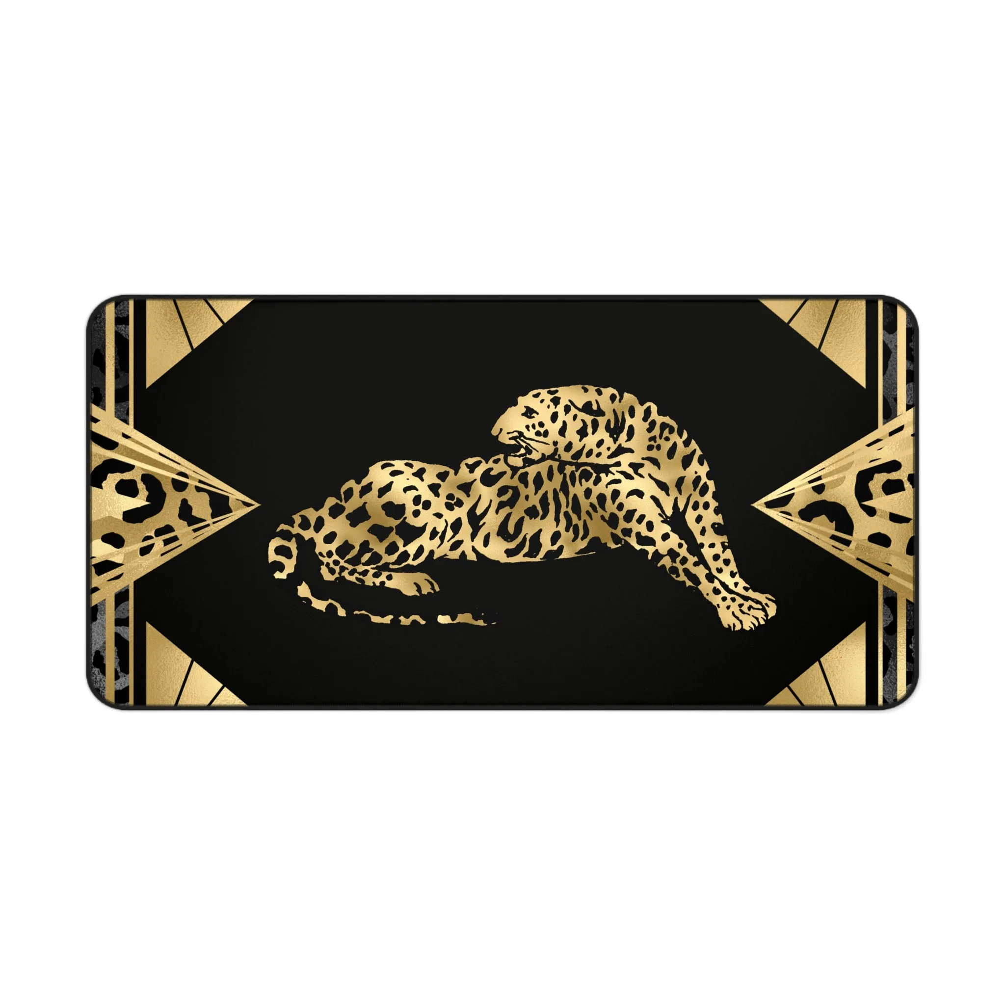 Leopard Ambition Desk Mat
