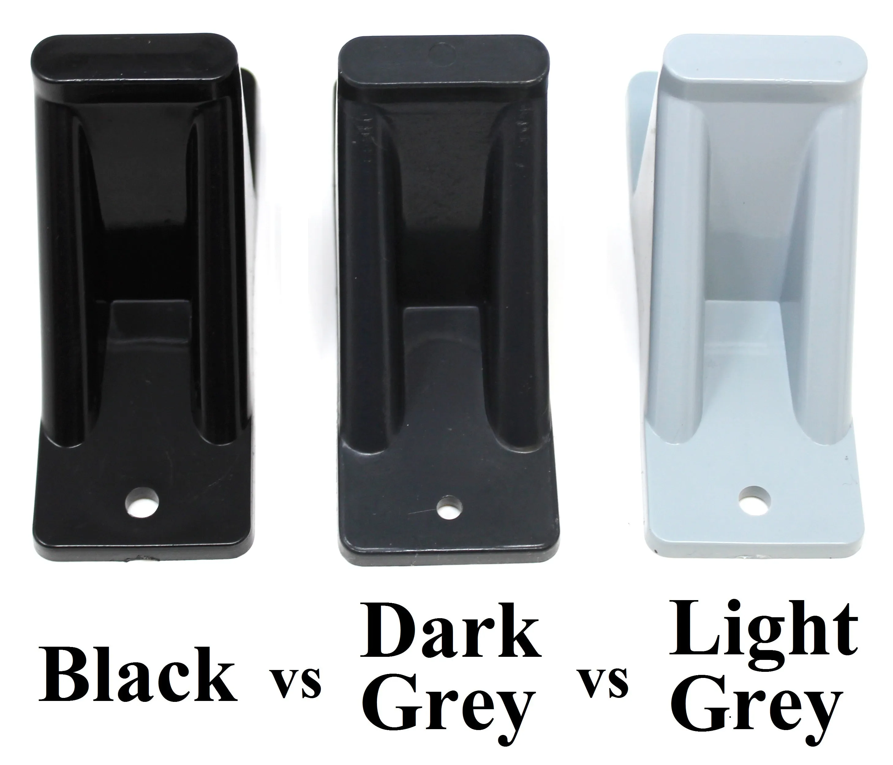 Light Grey Plastic Mini Roof Snow and Ice Guard - Multi-Quantity Pack | Prevent Sliding Snow Stop Buildup