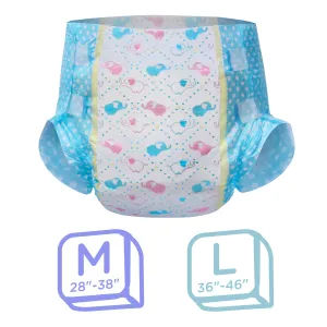 LittleForBig - Little Trunks Printed Diapers
