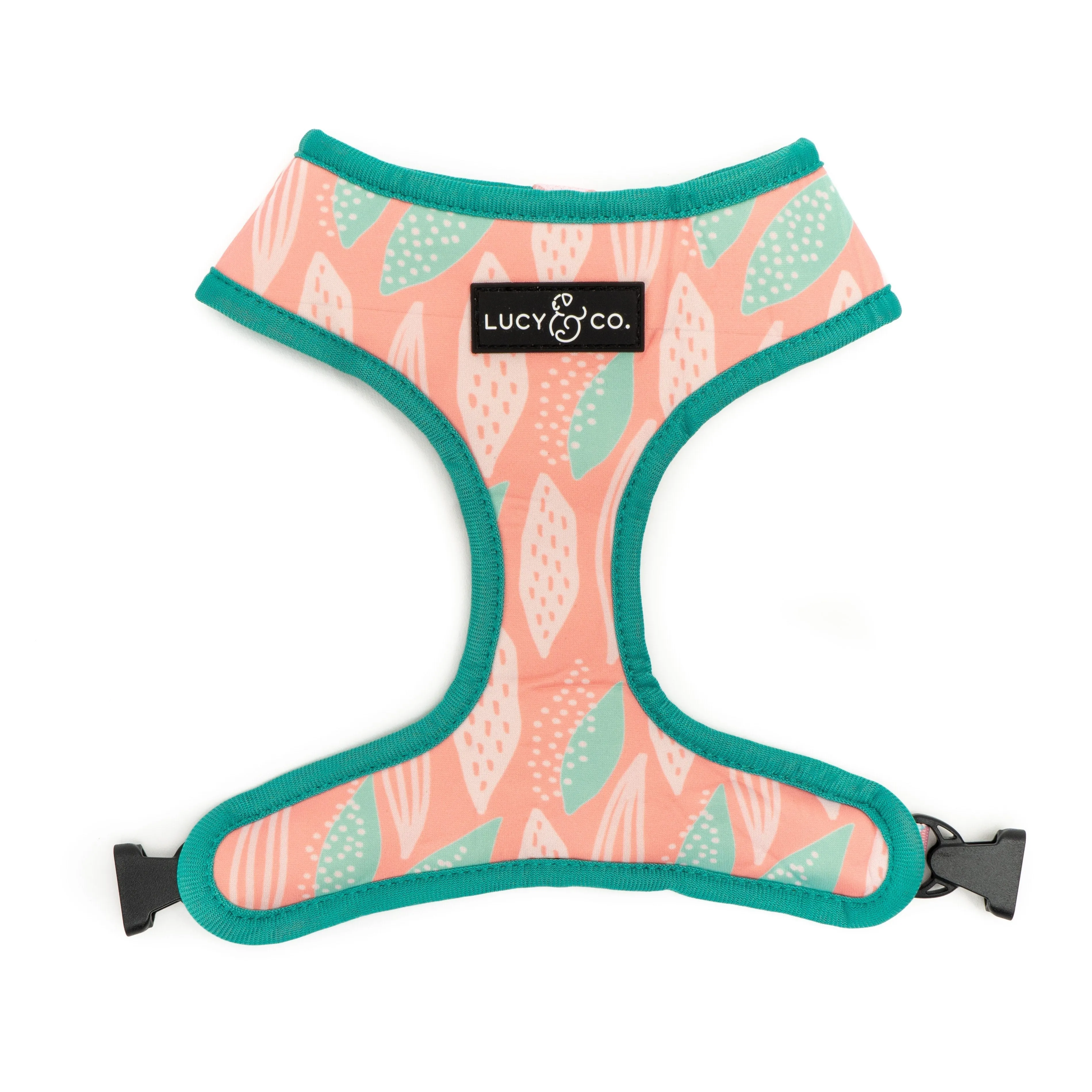 Lucy & Co. Dilly Lily - Blue & Pink - Reversible Dog Harness